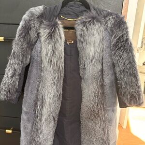 Louis Vuitton fur coat